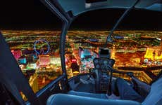 Paseo nocturno en helicóptero por Las Vegas